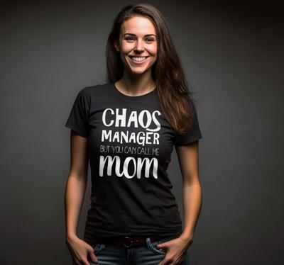 Chaos manager moeder T-shirt