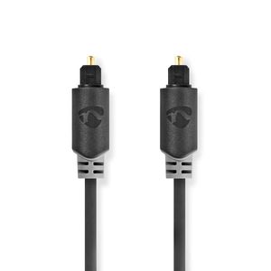 Nedis Optische Audiokabel | TosLink Male naar TosLink Male | 5 m | 1 stuks - CABW25000AT50 CABW25000AT50