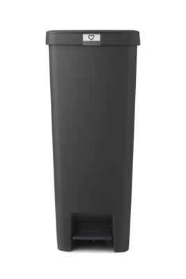 Brabantia stepup pedaalemmer 40 liter dark grey