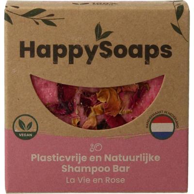 Happysoaps Shampoobar la vie en rose
