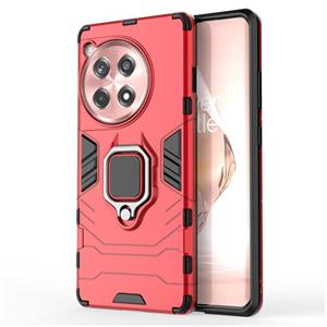 OnePlus 12R/Ace 3 Hybrid Case met Ringhouder - Rood