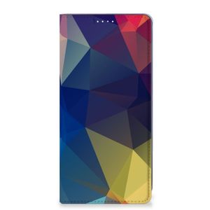 Samsung Galaxy A71 Stand Case Polygon Dark