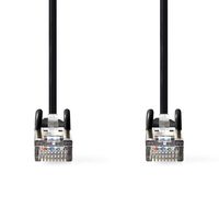 CAT5e-Kabel | SF/UTP | RJ45 Male | RJ45 Male | 10.0 m | Rond | PVC | Zwart | Label - thumbnail