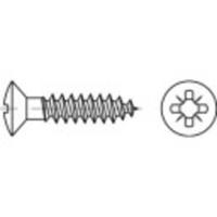 TOOLCRAFT TO-5455002 Spaanplaatschroef 3.5 mm 20 mm Kruiskop Pozidriv 88095 Messing 1000 stuk(s)