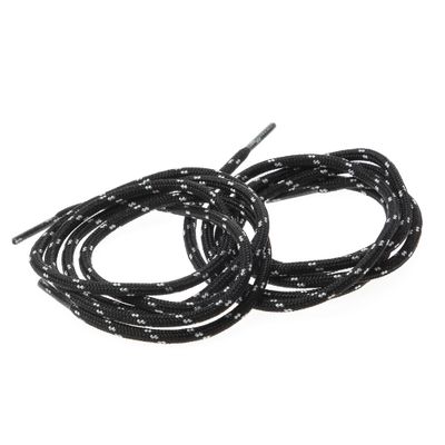 Veters grisport zwart/grijs 140cm