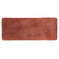 Tendance Badmat Aquarius - microfiber - hoogpolig - extra lang - roestbruin - 50 x 120 cm - antislip