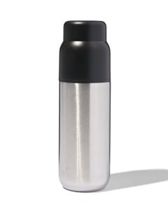 HEMA Isoleerfles 500ml Rvs Zwart (zwart)