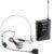 Omnitronic UHF E-FLEX Bodypack 559-575 MHz met headset-microfoon