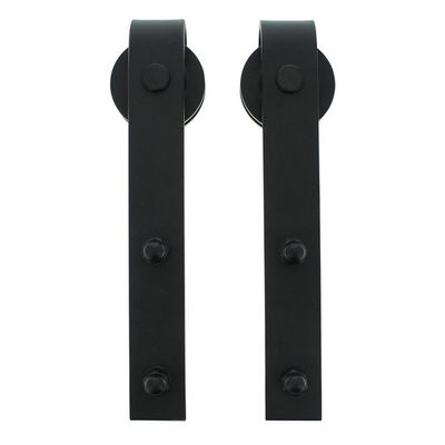 Intersteel Set van 2 hangrollen basic zwart