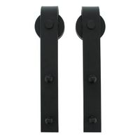 Intersteel Set van 2 hangrollen basic zwart