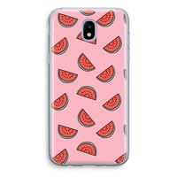 Watermeloen: Samsung Galaxy J5 (2017) Transparant Hoesje