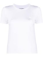 Lacoste t-shirt à patch logo - Blanc - thumbnail