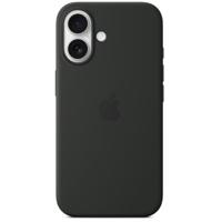 Apple Silicone MagSafe Hoesje iPhone 16 Zwart