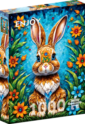 Gardan Bunny Puzzel 1000 Stukjes