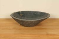 Rivierstenen waskom RL040333, 56x38x15 cm