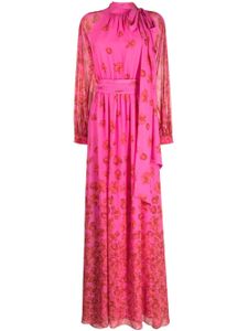 Sachin & Babi robe longue Vera à fleurs imprimées - Rose