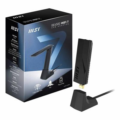 Netwerk adapter MSI GUBE65 Zwart