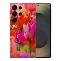 TPU Hoesje Samsung Galaxy S25 Ultra - Tulips Backcover TPU Hoesje Samsung Galaxy S25 Ultra - Tulips Backcover