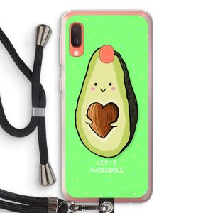 Avocuddle: Samsung Galaxy A20e Transparant Hoesje met koord