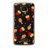 Chicken 'n Fries: Motorola Moto Z Force Transparant Hoesje