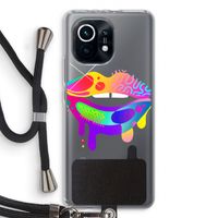 Lip Palette: Xiaomi Mi 11 Transparant Hoesje met koord