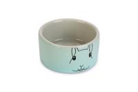 Beeztees Beeztees Hamsterbakje Gorky Keramiek Grijs/Mint Diam. 7,5x4cm