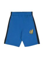 Off-White Kids short en coton Baseball - Bleu