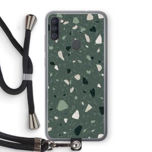 Terrazzo N°19: Samsung Galaxy A11 Transparant Hoesje met koord