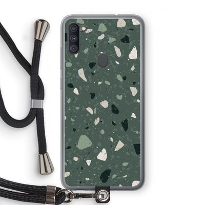 Terrazzo N°19: Samsung Galaxy A11 Transparant Hoesje met koord