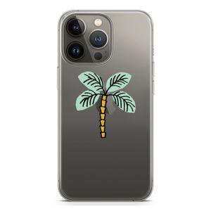 Palmboom: iPhone 13 Pro Transparant Hoesje