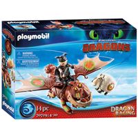 Dragons - Dragon Racing: Vissenpoot en Speknekje Constructiespeelgoed Dragons - Dragon Racing: Vissenpoot en Speknekje Constructiespeelgoed