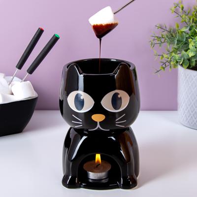 Warmtegevoelige Kat Fondueset