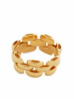 Monica Vinader bague Doina en chaîne - Or