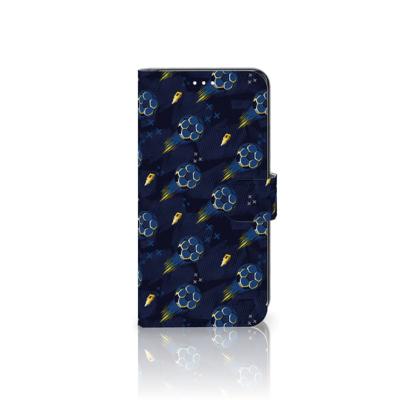 Telefoon Hoesje voor Samsung Galaxy S21 FE Voetbal | Portemonnee hoesje