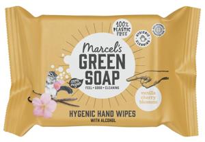Marcel&apos;s GR Soap Hand wipes vanilla & cherry blossom bio