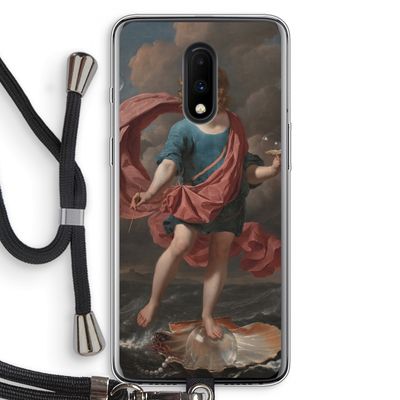 Soap Bubbles: OnePlus 7 Transparant Hoesje met koord