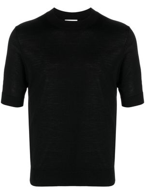Ballantyne t-shirt fin en laine - Noir