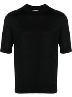 Ballantyne t-shirt fin en laine - Noir