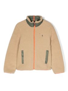 POLO RALPH LAUREN KIDS veste bomber Polo Pony à design réversible - Tons neutres