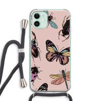 Tiny Bugs: iPhone 11 Transparant Hoesje met koord