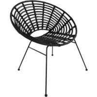 Lesli Living stoel vero zwart 77 cm | 4 stuks