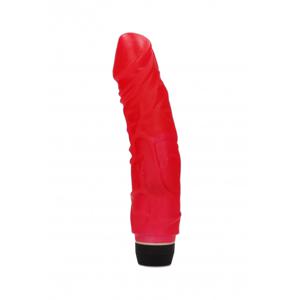 Perfect Pleasure multi-speed Vibrator - 22 cm- Red