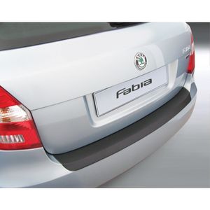 Bumper beschermer passend voor Skoda Fabia 5 deurs 2010- Zwart GRRBP534