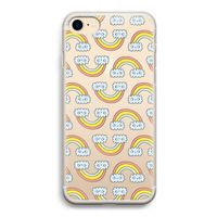 Regenboog: iPhone 7 Transparant Hoesje