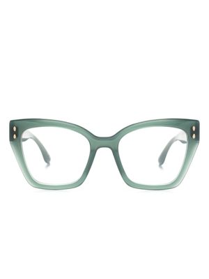 Isabel Marant Eyewear lunettes de vue à monture papillon - Vert