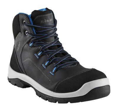 Blåkläder Veiligheidsschoen 2434 S3 Hoog | Zwart/Blauw | Maat 45 - 00.183.002.46