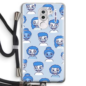Gezichtjes: Honor 6X Transparant Hoesje met koord