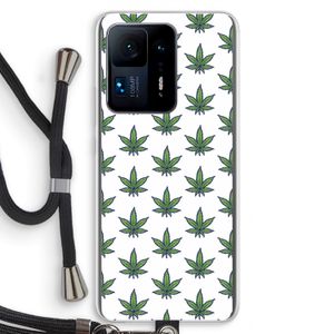Weed: Xiaomi Mi Mix 4 Transparant Hoesje met koord