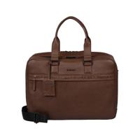 Burkely Minimal Mason Double Zip Laptopbag 15,6''-Cognac