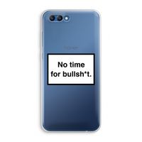 No time: Honor 10 Transparant Hoesje